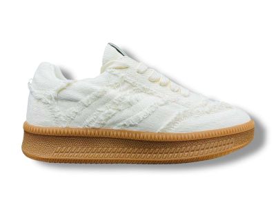 gaelle sneakers donna skaters in canvas beige gacaw01665