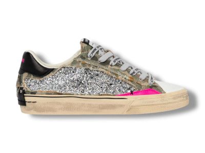 crime london sneakers donna 29073pp8.68 deconstructed camo stardust