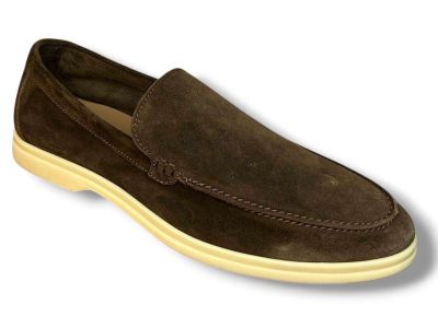 jp camps mocassino slip on uomo in pelle scamosciata fandango 4924