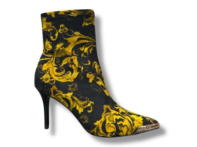 versace jeans couture stivaletto tacco donna scarlett 79va3s51 zs371 g89 black printed baroque