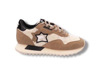 atlantic stars sneakers donna ghala beige con teddy gala 1040-0502