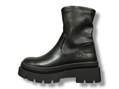 us polo stivaletto con gambale elasticizzato donna shona 002 black
