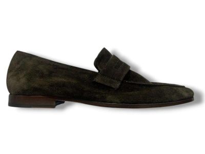 jp camps mocassino uomo pelle scamosciata testa moro 40233