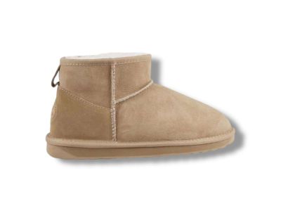 emu australia stivaletto donna in montone stinger micro w10937 sand