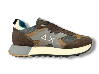 sun68 sneaker uomo z46124 jaki outdoor 08 marrone z4612408