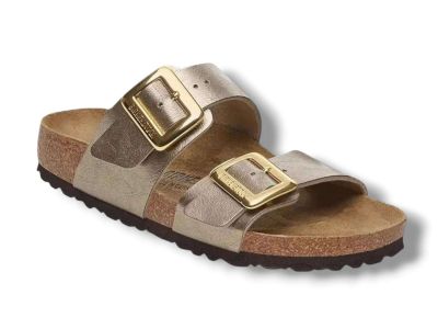 birkenstock sandalo sydney cushion buckle 1029372 graceful taupe