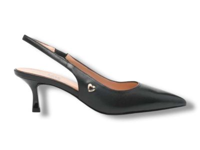 love moschino donna scarpa tacco spillo 95 chanel nappa nero ja10356g0oie0000