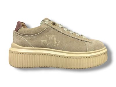 janetandjanet sneaker donna j-402 camoscio cappuccino gold 457