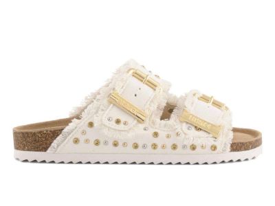 colors of california sandalo donna slofi in denim ice two buckle denim sandal hc.bio406nn