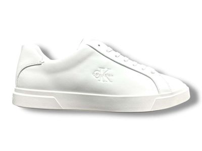 calvin klein sneakers uomo hm0hm021230k4 low prof cupsole lth triple bright white