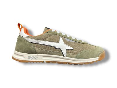 w6yz just say wizz sneakers uomo key-m in suede e denim militare white 2019845031f16