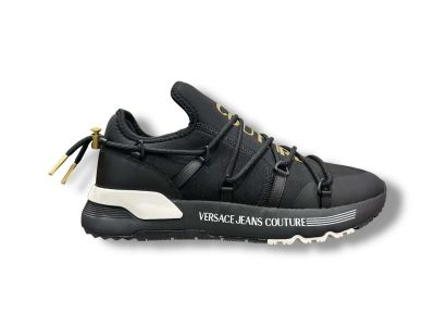 versace jeans couture sneaker uomo dynamic 79ya3sa6 zs915 g89 neoprene black