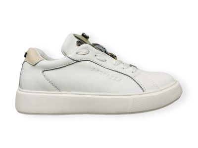 apepazza sneaker s4pump03-lep paloma white beige