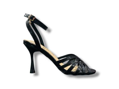 ferre sandalo donna f-801 black effetto viper