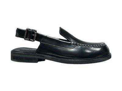 poeve poesie veneziane donna mocassino sabot abrasivato nero jpg52new