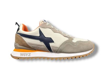 w6yz just say wizz sneakers uomo jet-m in suede e tessuto tecnico taupe white navy 2013560a11d63