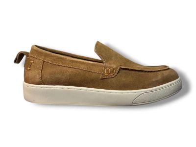 pawelks scarpa mocassino uomo pelle scamosciata cuoio y002