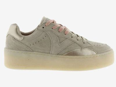calzados victoria sneakers donna turin camoscio beige 1265100-80