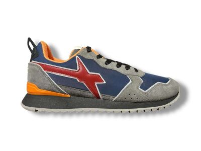 w6yz just say wizz sneakers uomo jet-m 0012013560111b13 anthracite navy granata