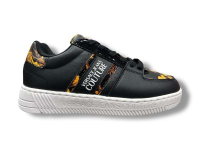 versace jeans couture sneaker donna meyssa 79va3sj7 zpb35 g89 black print baroque
