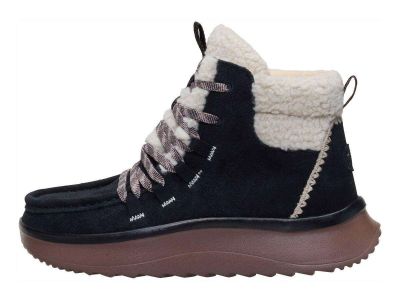 hey dude scarponcino donna wendy peak apres suede cozstit black-tan 44367-00W