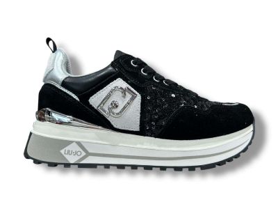 liu jo sneakers donna maxi wonder 01 black bf5009px06422222