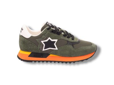 atlantic stars sneakers uomo draco military green drac 1020-0070