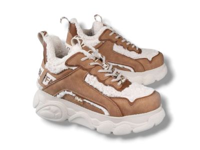 buffalo boots donna cld chai warm beige brown