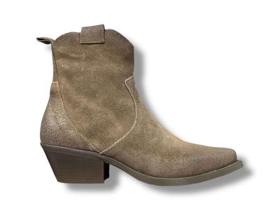 metisse stivaletto texano donna suede ingrassato mustang tacco 50 dx380