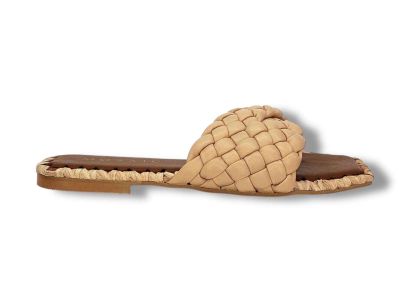 mosaic donna ciabatta intreccio bottega nude