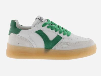 calzados victoria sneakers uomo seul verde effetto pelle camoscio e couleur 1257129-60