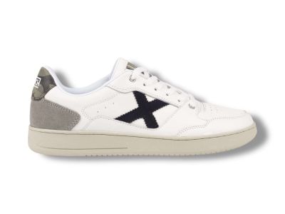 munich sneakers uomo 8908116 legit man 116 stile tennis white con dettaglio camouflage