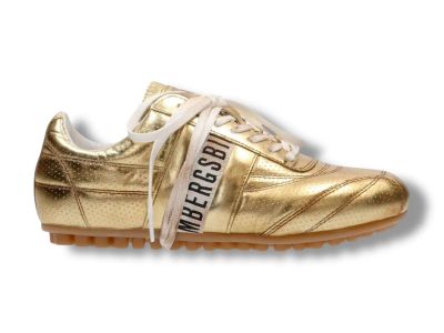 bikkembergs sneakers soccer donna 30606 d pelle oro