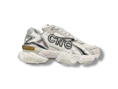 cnc costume national sneakers donna white silver 29502 cp b