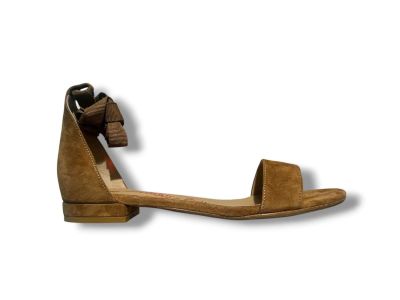 positano in love sandalo donna mila in camoscio cuoio