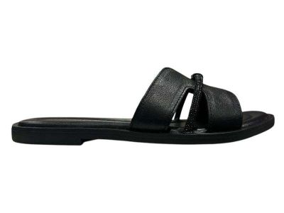 shaddy ciabatta donna h crystal black trasparent 116 240025