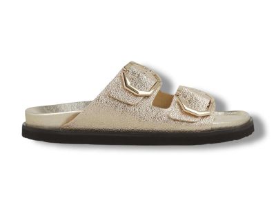 genuins sandalo donna 2 fibbie galia vegan platinum g105680