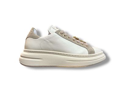 meline sneaker donna pelle logic crudo 7p-bi