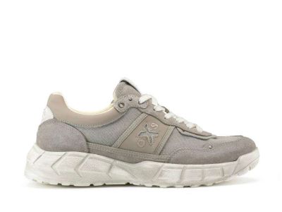 oxs sneakers uomo peyote 0053 low m canvas e suede light grey oxm005301