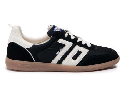 back70 sneaker donna ghost 21 black nylon e scamosciato 108007-000038