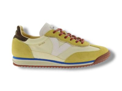 calzados saturno amarillo nylon e camoscio 1158110-50