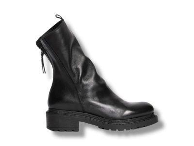 metisse stivaletto donna pelle nero con zip ma05 rodeo nero