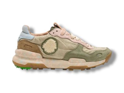 satorisan sneakers donna chacrona linen urbanite green 110108a445