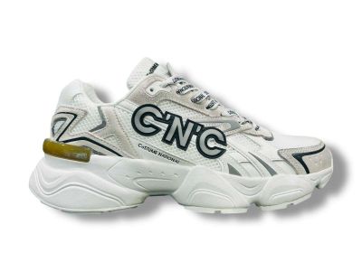 cnc costume national sneaker uomo 27801 a suede offwhite con lacci logati