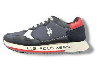 us polo neakers uomo cleef 011a dark blu red