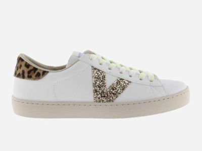 calzados victoria sneakers donna berlin platino effetto pelle e fantasia 1126213-594