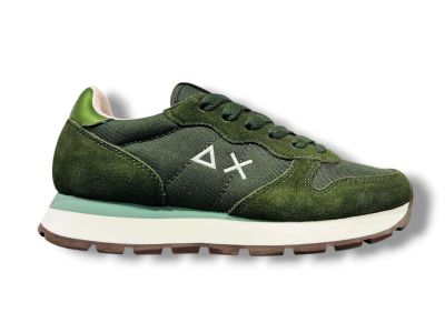 sun68 sneaker donna z46201 ally solid 74 verde militare scuro z4620174