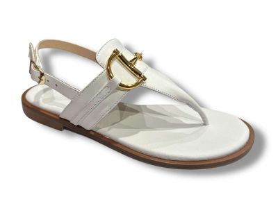 mosaic sandalo donna 26295 vitello white con accessorio