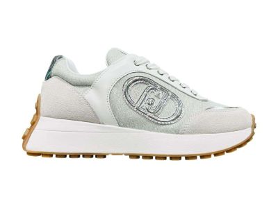 liu jo sneakers donna lolo 17 silver purity in lurex ba5001px601s1180