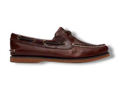 timberland scarpa da barca uomo classic 2 eye in marrone tb025077214